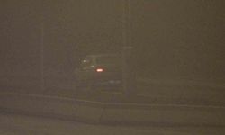 Çankırı’da sis görüşü 50 metreye düşürdü