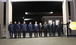 Vali Taşolar, görev başındaki ekiplerin yeni yılını kutladı