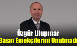 Özgür Ulupınar gazetecilerin gününü kutladı