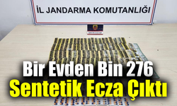 Uyuşturucu operasyonunda bin 276 hap ele geçirildi