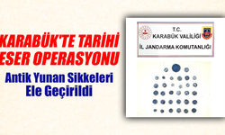 Karabük’te Antik Yunan dönemine ait 33 sikke ele geçirildi