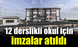 Karabük'te 12 derslikli yeni okul için sözleşme imzalandı