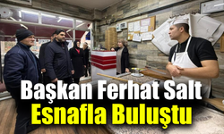Ferhat Salt’tan Betim İş Merkezi’nde esnaf ziyareti