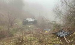 Bartın’da yoğun sis kazaya neden oldu