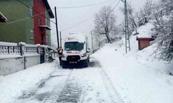 Bartın'ın yüksek kesimlerinde kar etkili oluyor