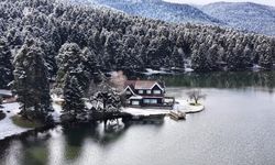 Bolu’nun gözbebeği Gölcük manzarası görsel şölene dönüştü