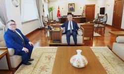 Danıştay Başkanı Zeki Yiğit, BEUN Rektörünü kabul etti