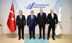 BEUN Rektörü Özölçer’den YÖKAK’a ziyaret