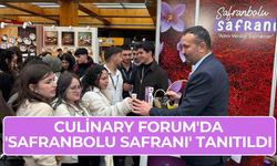 Culinary Forum'da 'Safranbolu Safranı' tanıtıldı