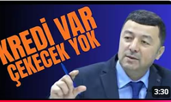 Başkan Yıldırım Kredi Var Çekecek Yok!