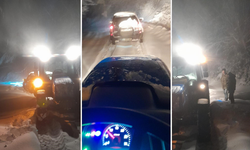Gezinti kabusa döndü: Yolda mahsur kaldılar
