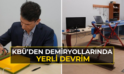 KBÜ’den demiryollarında yerli devrim