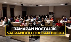 Safranbolu Ramazan geleneğini sanatla yaşatıyor