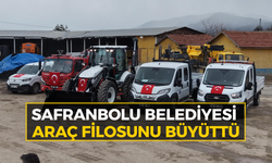 Safranbolu Belediyesi filoya 5 yeni araç ekledi