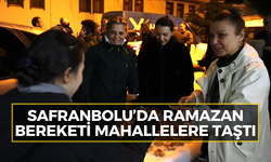 Safranbolu'da Ramazan bereketi mahallere taştı