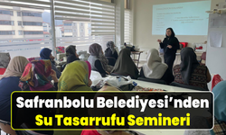 Safranbolu’da suyun verimli kullanımı için seminer düzenlendi
