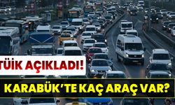 Karabük’te toplam araç sayısı 85 bini aştı