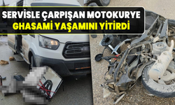 Karabük’te servisle çarpışan motokurye hayatını kaybetti