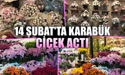 Sevdiklerini mutlu etmek isteyenler çiçekçilere akın etti