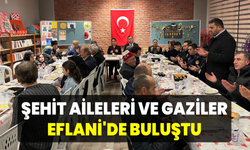 Eflani’de iftar sofrası şehit ve gazi aileleri için kuruldu