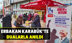 Saadet Partisi Karabük İl Teşkilatı Erbakan’ı andı