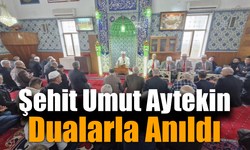 Şehit Umut Aytekin şehadetinin yıl dönümünde unutulmadı
