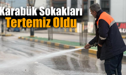 Daha yaşanabilir bir Karabük için belediye ekipleri sahada