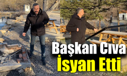 Mesire alanındaki zarar Başkan Cıva'yı isyan ettirdi