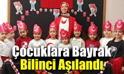 Miniklere bayrağın anlamı oyun ve deneylerle anlatıldı