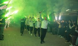 Şampiyon öğrenciler Bozkurt’ta coşkuyla karşılandı