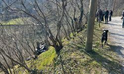 Direksiyon hakimiyetini kaybetti: Şarampole uçtu