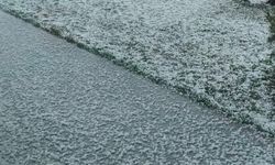 Çankırı’da dolu ve sağanak yağış etkili oldu