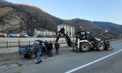 İnebolu’da patpat takla attı: Sürücü yaralandı