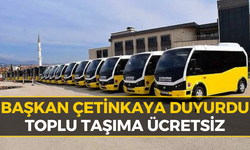 Karabük’te Bayramda Toplu Taşımalar Ücretsiz