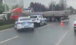 Makaslayan Tır Yolu Kilitledi: D-100'de Trafik Durdu!