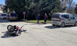 Bolu'da Kavşakta Korkutan Kaza