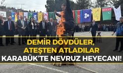 Karabük’te Nevruz Ateşi Yandı!
