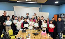 Enerji Atölyesi’nde sertifika heyecanı