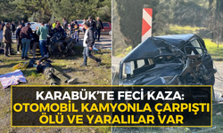 Karabük’te can alan kaza: Araç hurdaya döndü