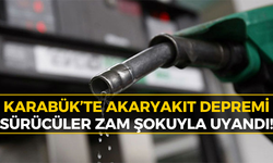 Karabük’te Akaryakıt Tabelaları Alev Aldı!
