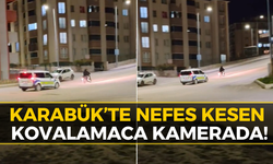 Karabük’te Motosikletli İle Polis Arasında Gerilim Dolu Kovalamaca