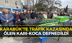Feci kazada yaşamını yitiren çift defnedildi