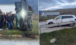 Tosya’da cip ile otomobil çarpıştı: 1 yaralı