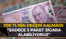 Karabük Halkı Dertli:" 200 TL Artık 20 TL Gibi"