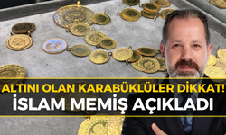 Altını Olanlar Dikkat: İslam Memiş'ten Kritik "Altın" Uyarısı