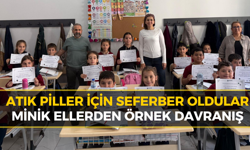 Karabük’te Miniklerden Çevreye Büyük Destek