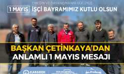 Çetinkaya: İşçilerimizin Gayreti Takdirin Üzerindedir