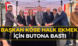 Safranbolu’da Halk Ekmek Fırınında Soner Özbey İmzası