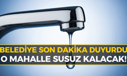 Karabük'te Su Kesintisi! Hangi Bölgeler Etkileniyor?