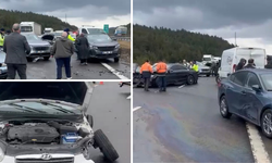 TEM’de Can Pazarı! 10 Araç Birbirine Girdi: Yaralılar Var